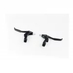 Гальмівні ручки, алюмінієві, чорно-сірі 483D, ВЕЛОЗАПЧАСТИНИ, YQ-403061