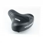 Сиденье ХВЗ 260x220мм, на металлическом основании, чёрное VELOMAN S007, ВЕЛОЗАПЧАСТИНИ, YQ-412176