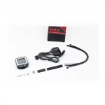 Велокомпьютер 11-функций, проводной, чёрный AS-820 (без батареек), ВЕЛОАКСЕСУАРИ, YQ-409016