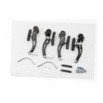 Гальмо V-brake 110мм (2 колеса), чорне СВ-117, ВЕЛОЗАПЧАСТИНИ, YQ-411538