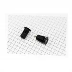 Заглушки руля, алюминиевые, чёрные к-кт, ВЕЛОЗАПЧАСТИНИ, YQ-409567