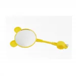 Дзеркало дитяче "панда", жовте, ВЕЛОАКСЕСУАРИ, YQ-409553