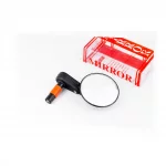 Дзеркало кругле, регульоване, кріпл. в торець керма, чорне SBM-2002B, ВЕЛОАКСЕСУАРИ, YQ-414016