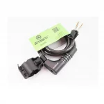 Замок противоугонный тросовый 1200х12мм с 4-х значным кодом + ключ, крепл. за трубу сидения, чёрный 535, ВЕЛОАКСЕСУАРИ, YQ-409980