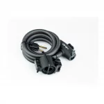 Замок противоугонный тросовый 1500х12мм под ключ, крепл. за трубу сидения HIMO, ВЕЛОАКСЕСУАРИ, YQ-414101