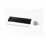 Спица 14Gх288мм (100шт к-кт), чёрная, ВЕЛОЗАПЧАСТИНИ, YQ-412413