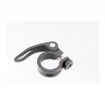 Зажим (хомут) трубы сиденья MTB 28,6мм, крепл. эксцентрик, алюминиевый, чёрный, ВЕЛОЗАПЧАСТИНИ, YQ-411989