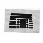 Защитная плёнка на раму (0,15мм), карбон, ВЕЛОАКСЕСУАРИ, YQ-409492