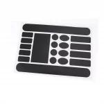 Защитная плёнка на раму (0,15мм), чёрная, ВЕЛОАКСЕСУАРИ, YQ-409491