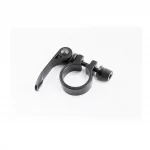 Зажим (хомут) трубы сиденья MTB 31,8мм, крепл. эксцентрик, алюминиевый, чёрный, ВЕЛОЗАПЧАСТИНИ, YQ-403083