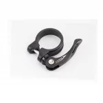 Зажим (хомут) трубы сиденья MTB 34,9мм, крепл. эксцентрик, алюминиевый, чёрный AT-109, ВЕЛОЗАПЧАСТИНИ, YQ-406869