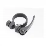 Зажим (хомут) трубы сиденья MTB 34,9мм, крепл. эксцентрик, алюминиевый, чёрный XTB-C, ВЕЛОЗАПЧАСТИНИ, YQ-406146