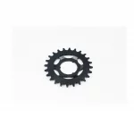 Звезда задняя ХВЗ 24T, чёрная, ВЕЛОЗАПЧАСТИНИ, YQ-412238