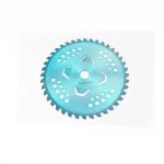 Нож 40Тх255мм победитовые зубья "лепесток", "BLUE", ТРИМЕР, YQ-202862