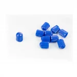 Ковпачок ніпеля, пластмасовий, синій 10шт к-кт, ВЕЛОАКСЕСУАРИ, YQ-414028