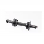 Каретка "квадрат" MTB 127мм, подшипник Ø6,35х9 шариков, под гайку, чёрная YQ-CZ-129, ВЕЛОЗАПЧАСТИНИ, YQ-412124