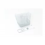 Корзина передняя 26" (проволока), белая JL-CK055, ВЕЛОАКСЕСУАРИ, YQ-403562