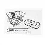 Корзина передняя 26" с крышкой, чёрная YZ-061, ВЕЛОАКСЕСУАРИ, YQ-409474