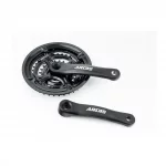 Шатуны "квадрат" 152мм, 42.34.24T MTB, алюминиевые, чёрные ARDIS, ВЕЛОЗАПЧАСТИНИ, YQ-403482