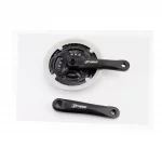 Шатуны "квадрат" 152мм, 42.34.24T MTB, алюминиевые, чёрно-серый MA-AC49, ВЕЛОЗАПЧАСТИНИ, YQ-412031