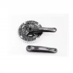 Шатуны "квадрат" 152мм, 42.34.24T MTB, чёрные GS-P321, ВЕЛОЗАПЧАСТИНИ, YQ-411919