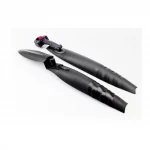 Крылья пластмассовые 24-26" MTB быстросъёмные, чёрные H-N07, ВЕЛОАКСЕСУАРИ, YQ-409050