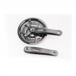 Шатуны "квадрат" 152мм, 42.34.24Т MTB, алюминиевые, чёрные T312 CW14-XCE (возможный нетоварный вид), ВЕЛОЗАПЧАСТИНИ, YQ-406509