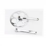 Шатуны "квадрат" 165мм, 46T, ВЕЛОЗАПЧАСТИНИ, YQ-403440