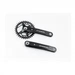 Шатуны "квадрат" 170мм, 34T (BCD:76мм) MTB, алюминиевые, чёрные CHARM-34T, ВЕЛОЗАПЧАСТИНИ, YQ-403792