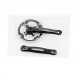 Шатуны "квадрат" 170мм, 42.34.24T MTB, алюминиевые, чёрные, ВЕЛОЗАПЧАСТИНИ, YQ-411800