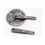 Шатуны "квадрат" 170мм, 42.34.24T MTB, алюминиевые, чёрные MA14-311AP, ВЕЛОЗАПЧАСТИНИ, YQ-412158