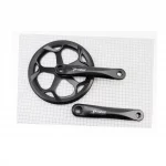 Шатуны "квадрат" 170мм, 46T (3/32") CITY, алюминиевые, чёрные FOLDING PRO-546P, ВЕЛОЗАПЧАСТИНИ, YQ-411601