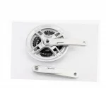 Шатуны "квадрат" 170мм, 48.38.28T MTB, алюминиевые, серые TY-CM03, ВЕЛОЗАПЧАСТИНИ, YQ-411802