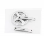 Шатуны "квадрат" 170мм, 48.38.28T MTB, алюминиевые, серые TY-CQ01, ВЕЛОЗАПЧАСТИНИ, YQ-411803