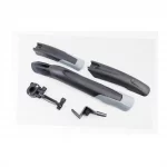 Крылья пластмассовые 24-26" MTB быстросъёмные, чёрно-серые H-N27F/H-N27B, ВЕЛОАКСЕСУАРИ, YQ-409798