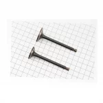 Клапана впускной (H-79,8; D-30,4; d-6), выпускной (H-79,8; D-25,5; d-6) к-кт 2шт 178F, широкая канавка сухаря, D178/186F,