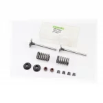 Клапана впускной (H-94,3; D-35,5; d-7), выпускной (H-94,3; D-29; d-7) к-кт 2шт 186F+пружина-2шт+шайба-2шт+сухарь-4шт+сальник-2шт,