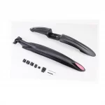 Крылья пластмассовые 24-26" MTB, чёрные YJ-0292, ВЕЛОАКСЕСУАРИ, YQ-409860