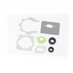 Прокладки двигуна 1E40F-1E44F, к-кт 5 деталей, + сальники (15x30x7 + 12x22x7), (на блістері), ТРИМЕР, YQ-213367