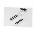 Крепление велосипеда за колесо к стене складное, пластмассово-металлическое, бело-чёрное HS-009В (без дюбелей), ВЕЛОАКСЕСУАРИ,