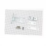 Крепление корзины за шток вилки + (пластины, шайбы, болты, гайки), YZ-061/TH-059/065, ВЕЛОАКСЕСУАРИ, YQ-409754