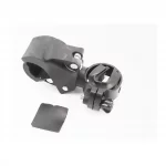 Крепление фонаря на руль велосипеда, быстросъёмное, пластмассовое, крепл. эксцентрик, чёрное, ВЕЛОАКСЕСУАРИ, YQ-409233