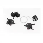 Комплект переключения (групсет) 3x8 скоростей, чёрные A3, ВЕЛОЗАПЧАСТИНИ, YQ-412113