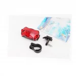 Фонарь задний 5 диодов, HY-198 (без батареек), ВЕЛОАКСЕСУАРИ, YQ-409092