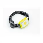 Фонарь налобный COB, под батарейки 3хAAA, салатовый J-1302 (без батареек), ВЕЛОАКСЕСУАРИ, YQ-414055