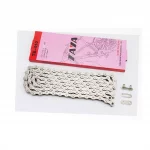 Ланцюг приводний 1/2х1/8"х112L 1 швидкість, сріблястий TB-410, ВЕЛОЗАПЧАСТИНИ, YQ-411046