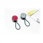 Фонарь передний 1 диод+задний 1 диод, под батарейки CR2032х2, JY-3055D, ВЕЛОАКСЕСУАРИ, YQ-409750