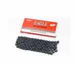 Ланцюг приводний 1/2х1/8"х112L 1 швидкість, чорний, ВЕЛОЗАПЧАСТИНИ, YQ-412228