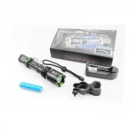 Фонарь передний 1 диод 2800 lumen алюминиевый, Li-ion 3.7V 3800mAh с зарядкой, влагозащитный, чёрный BL-1820, ВЕЛОАКСЕСУАРИ,