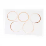 Прокладка головки цилиндра 178F 78мм, к-кт 5шт, (медь, на блистере), D178/186F, YQ-602055